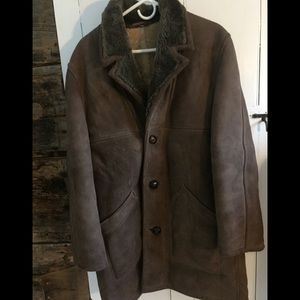 Norman Thompson outfitters. Sheepskin coat